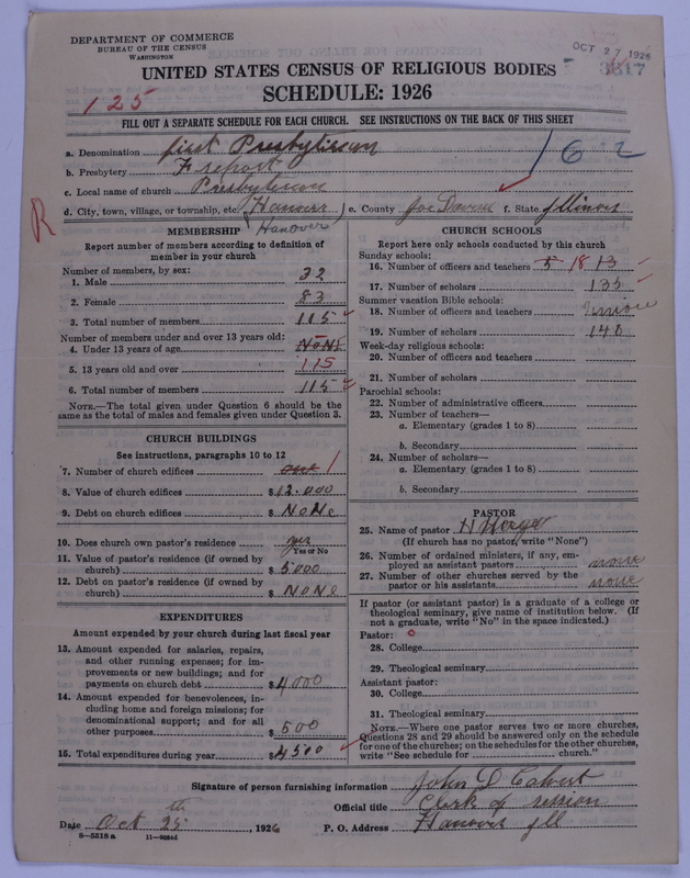 Scan of Presbyterian Church in the United States of America: 3617