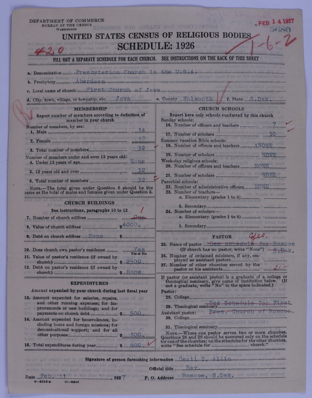 Scan of Presbyterian Church in the United States of America: 5680