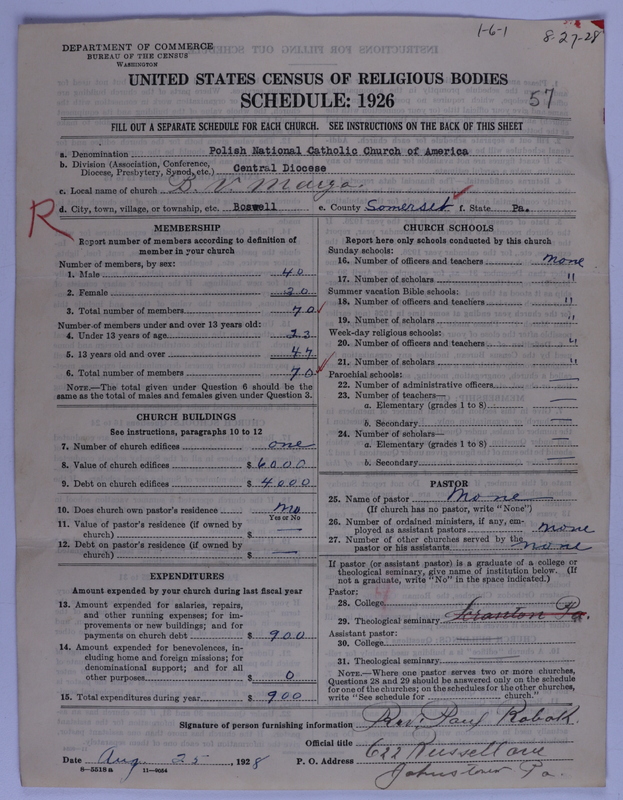 Scan of Polish National Catholic Church of America: 57
