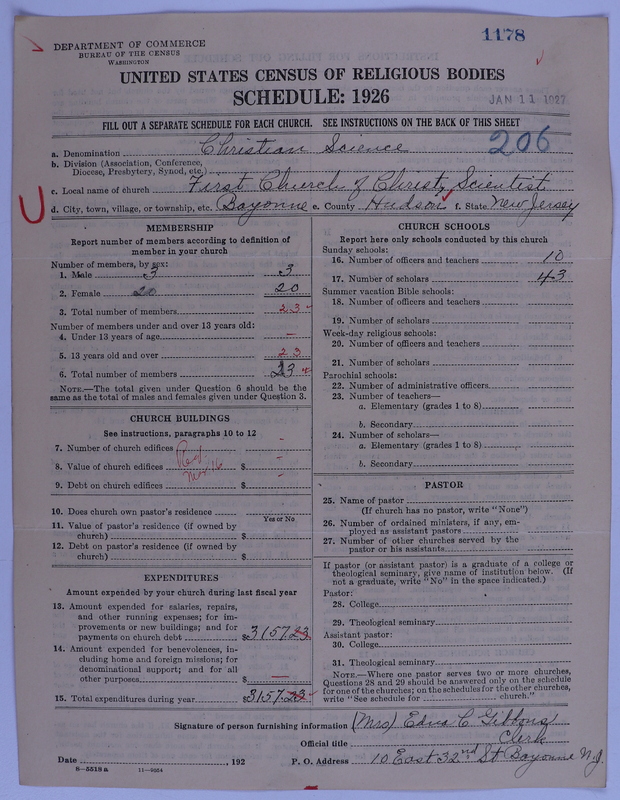 Scan of Church of Christ, Scientist: 1178