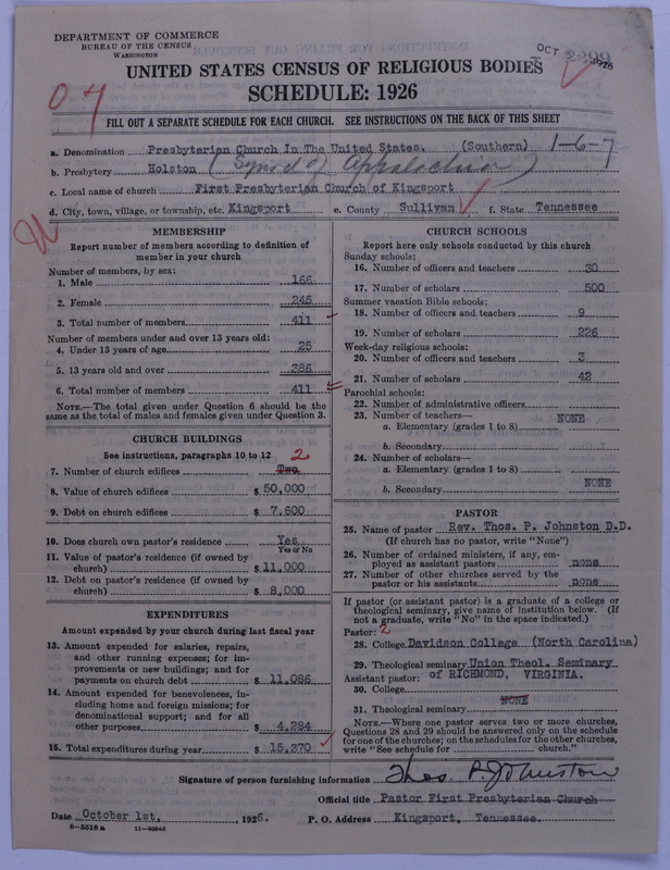 Scan of Presbyterian Church in the United States: 2299