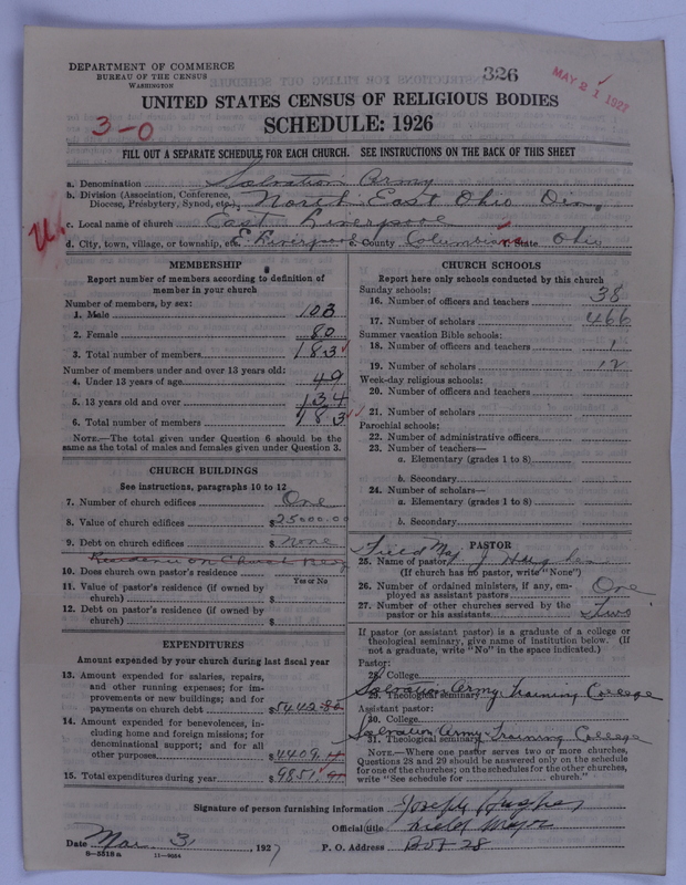 Scan of Salvation Army: 326