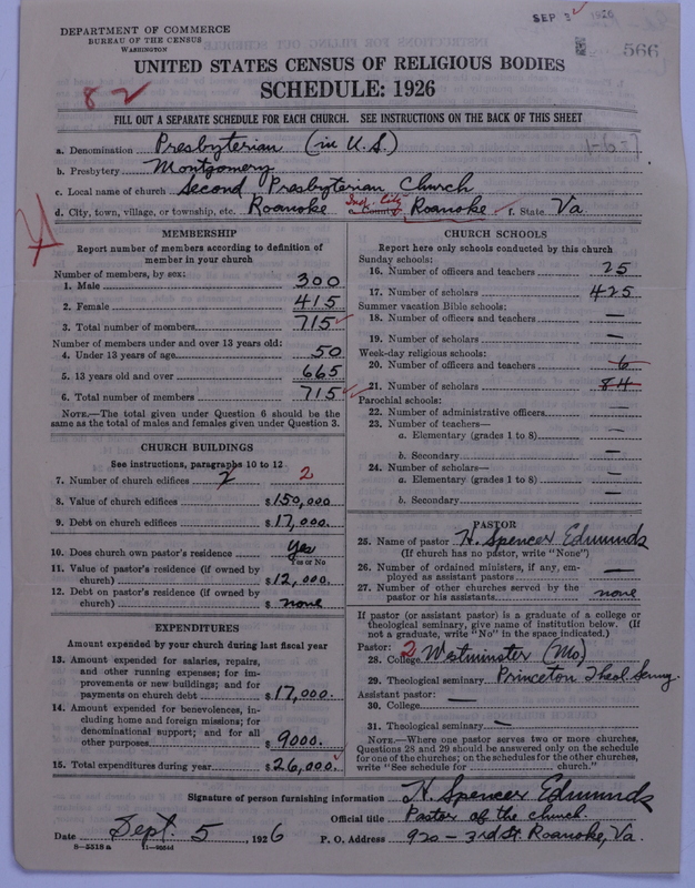 Scan of Presbyterian Church in the United States: 566