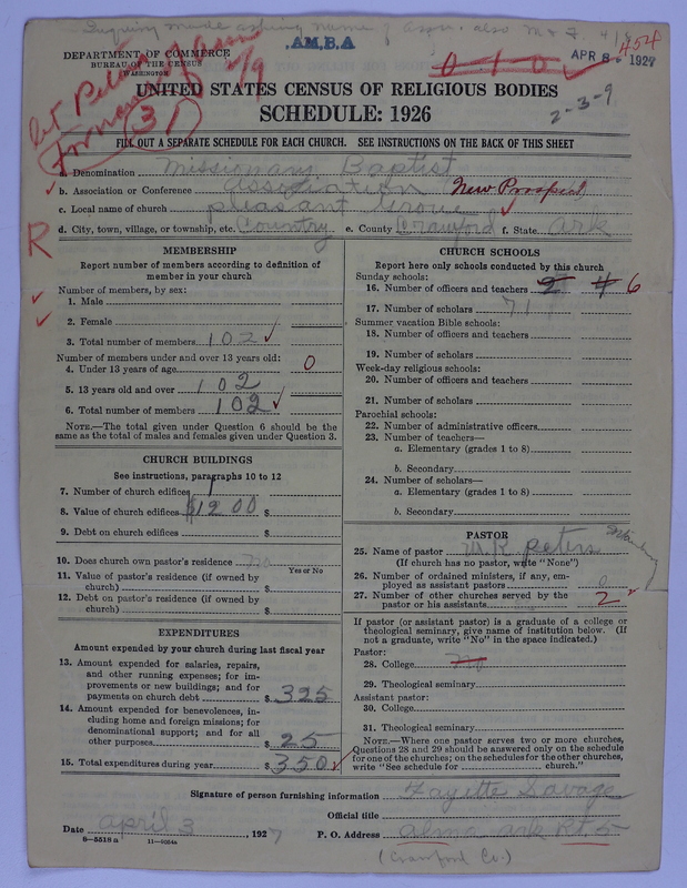 Scan of Landmark Baptist of America: 454