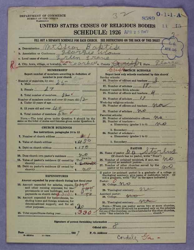 Scan of Negro Baptists: 8589