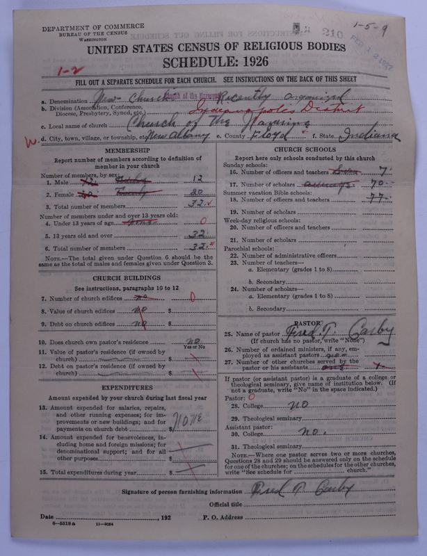 Scan of Church of the Nazarene: 210