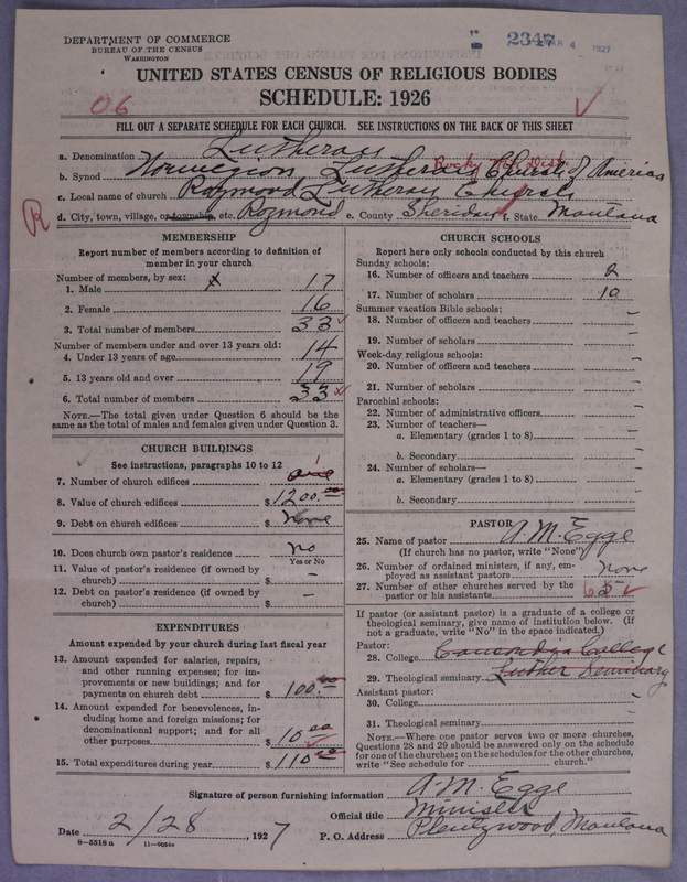 Scan of Norwegian Lutheran Church of America: 2347