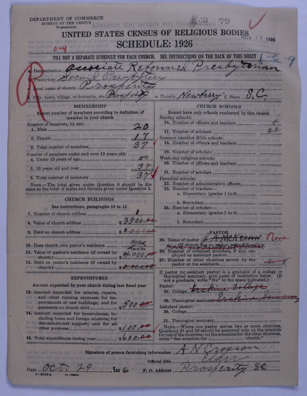Scan of Associate Reformed Presbyterian Church: 79