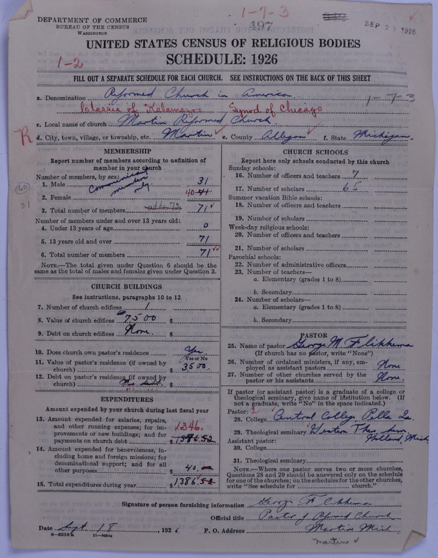 Scan of Reformed Church in America: 497
