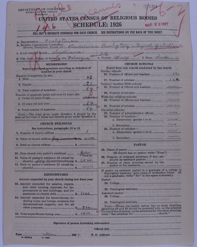 Scan of Presbyterian Church in the United States of America: 3220
