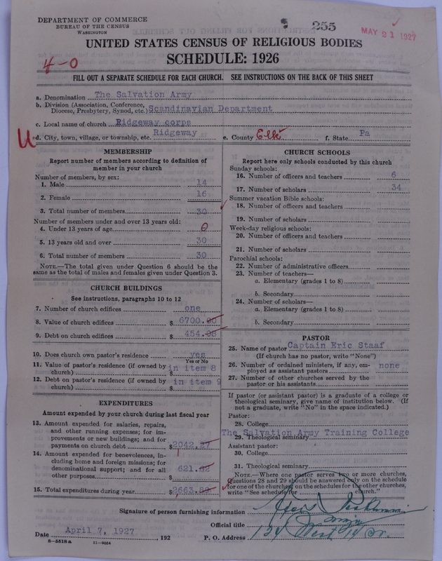 Scan of Salvation Army: 255