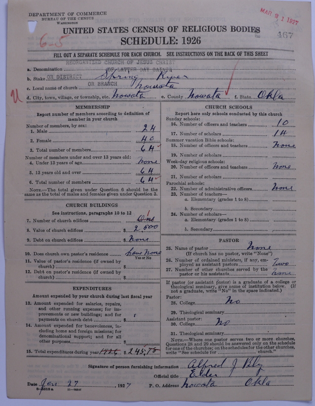 Scan of Reorganized Church of Jesus Christ of Latter Day Saints: 467