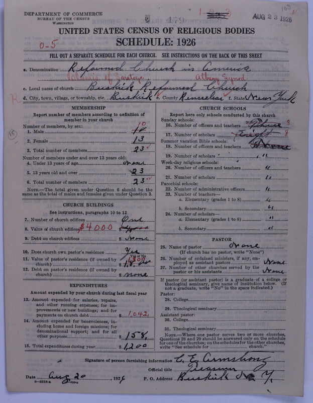 Scan of Reformed Church in America: 179