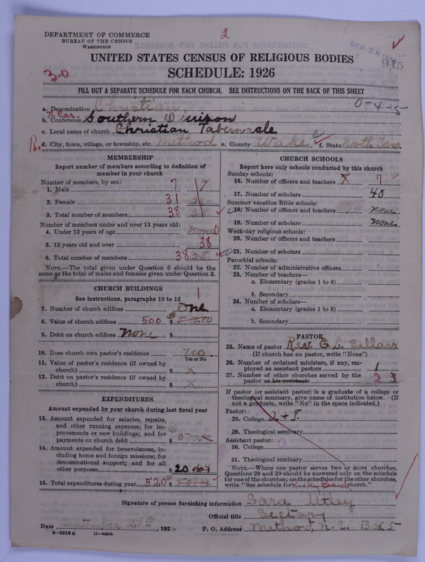 Scan of Christian Church (General Convention of the Christian Church): 945