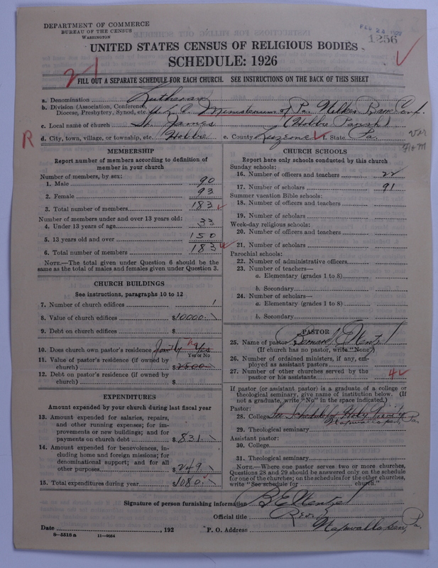 Scan of United Lutheran Church in America: 1256