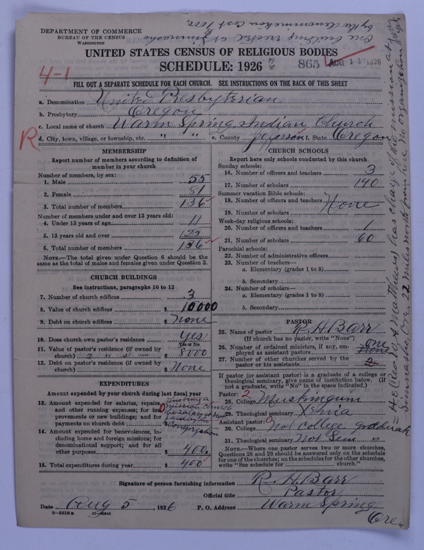 Scan of United Presbyterian Church of North America: 865