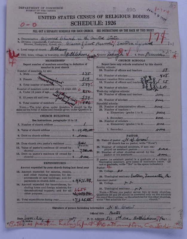 Scan of Reformed Church in the United States: 497