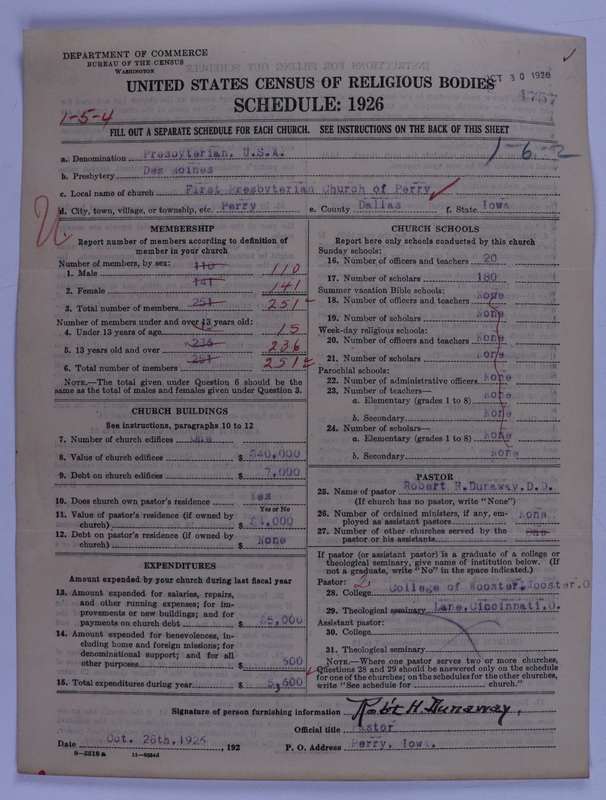 Scan of Presbyterian Church in the United States of America: 4757