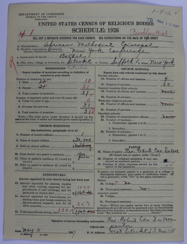 Scan of African Methodist Episcopal Church: 75