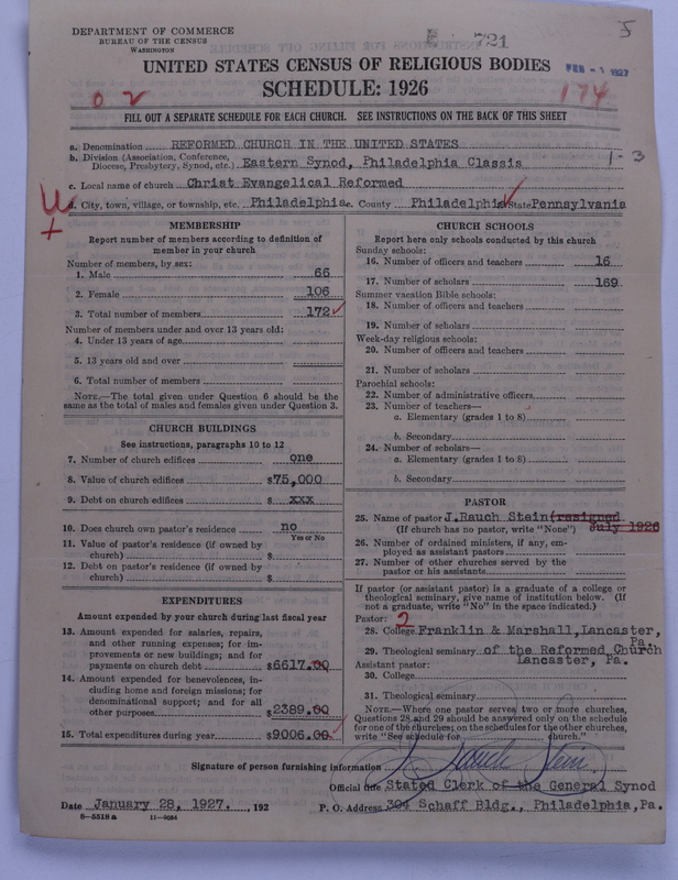 Scan of Reformed Church in the United States: 721