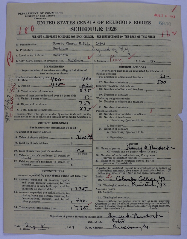 Scan of Presbyterian Church in the United States of America: 6850