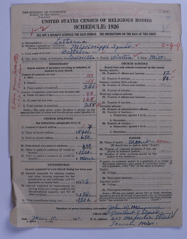 Scan of United Lutheran Church in America: 3500