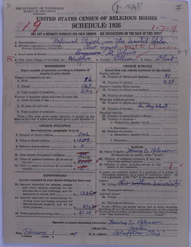 Scan of Reformed Church in the United States: 942