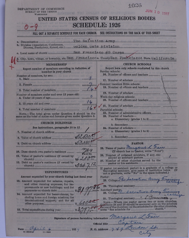 Scan of Salvation Army: 1026