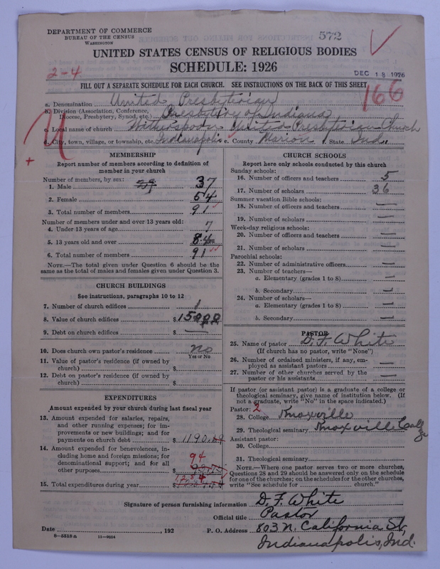Scan of United Presbyterian Church of North America: 572