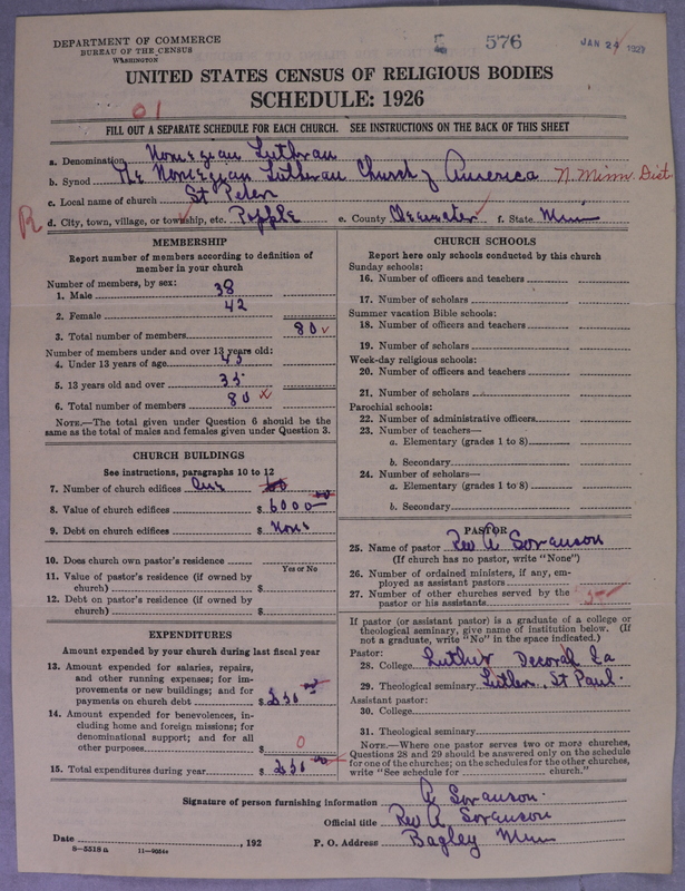 Scan of Norwegian Lutheran Church of America: 576