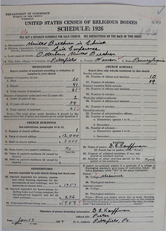 Scan of Church of the United Brethren in Christ: 499
