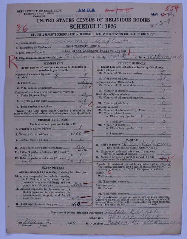 Scan of Landmark Baptist of America: 554