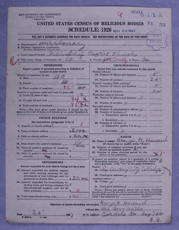Scan of Negro Baptists: 8604