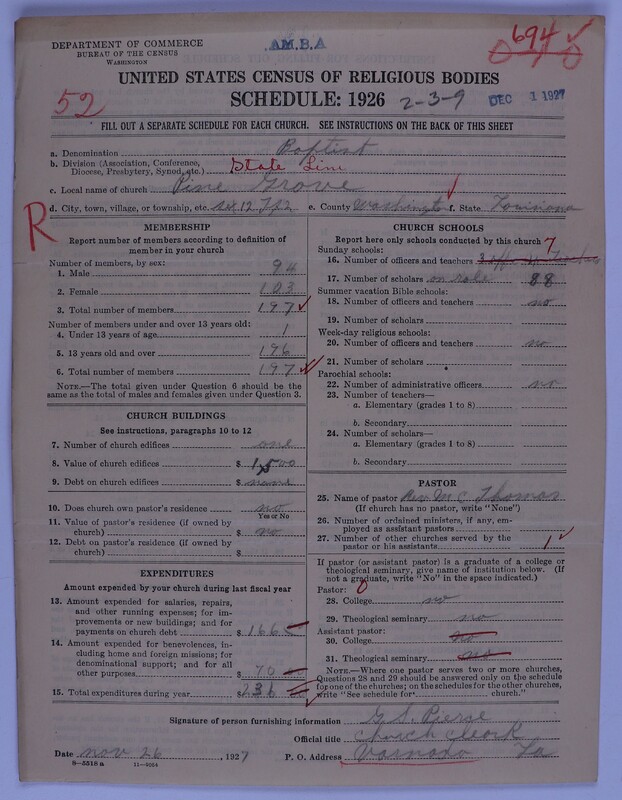 Scan of Landmark Baptist of America: 694