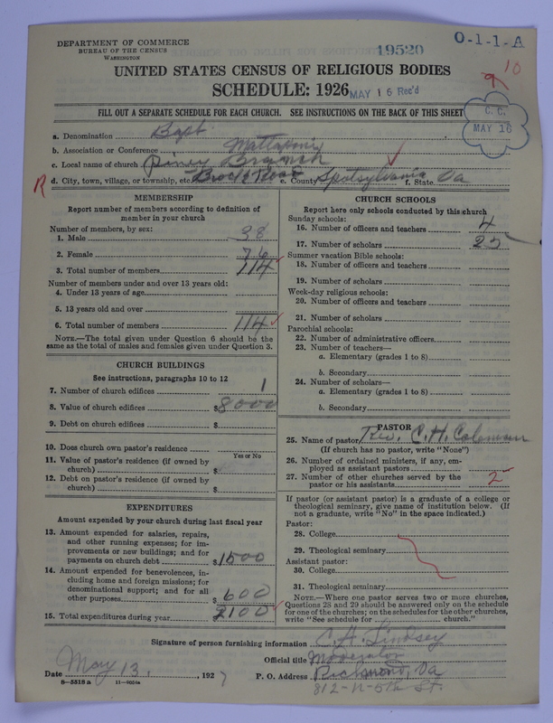 Scan of Negro Baptists: 19520
