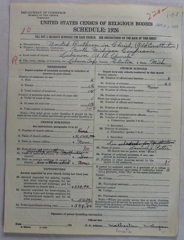 Scan of Church of the United Brethren in Christ (Old Constitution): 220
