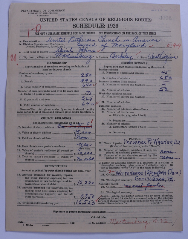 Scan of United Lutheran Church in America: 3093