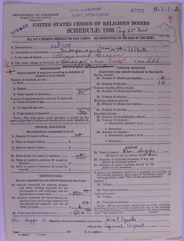 Scan of Negro Baptists: 4752
