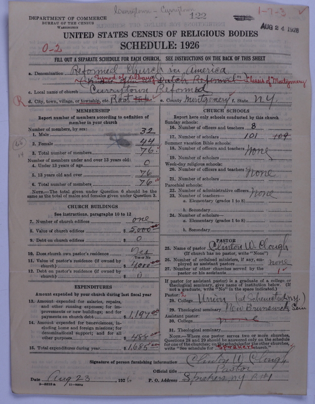 Scan of Reformed Church in America: 122