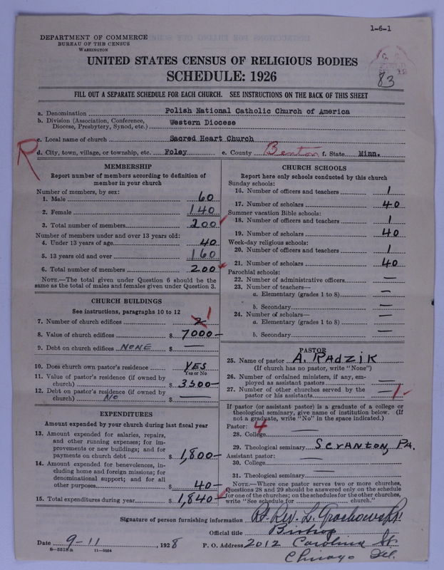 Scan of Polish National Catholic Church of America: 83