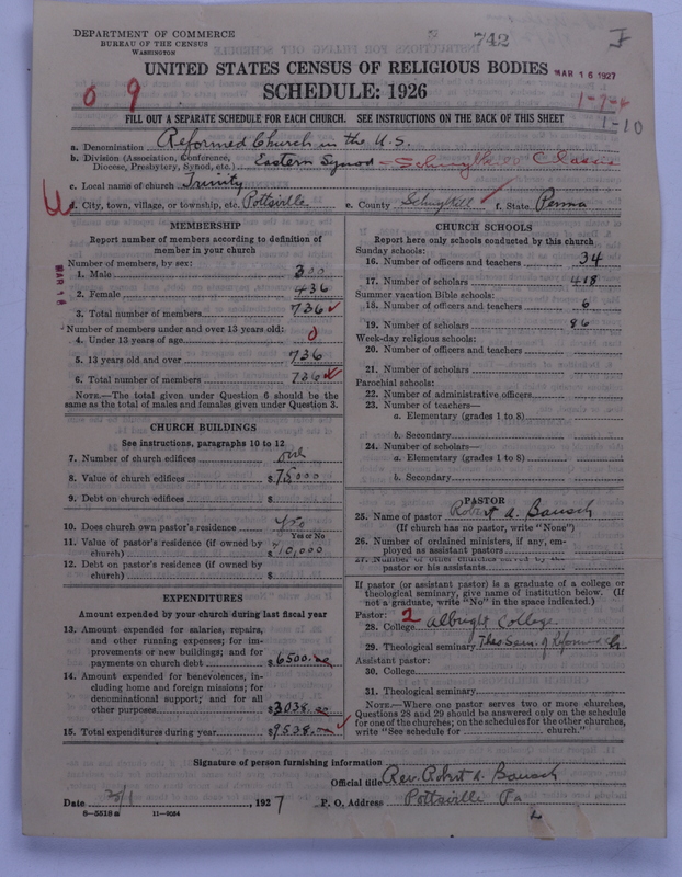 Scan of Reformed Church in the United States: 742