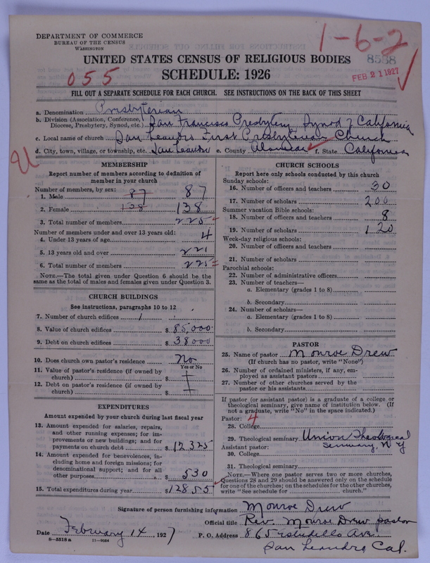 Scan of Presbyterian Church in the United States of America: 8588