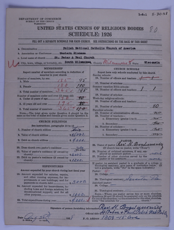 Scan of Polish National Catholic Church of America: 80