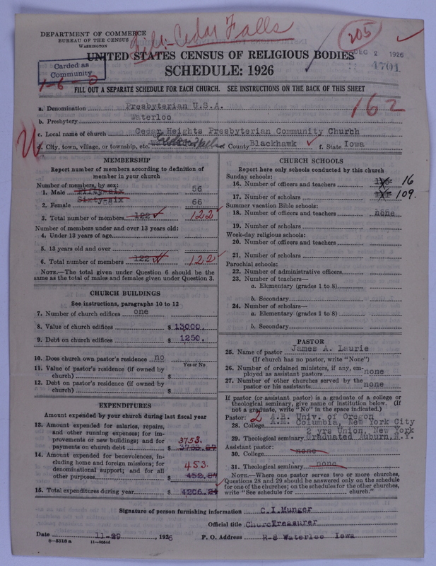 Scan of Presbyterian Church in the United States of America: 4701