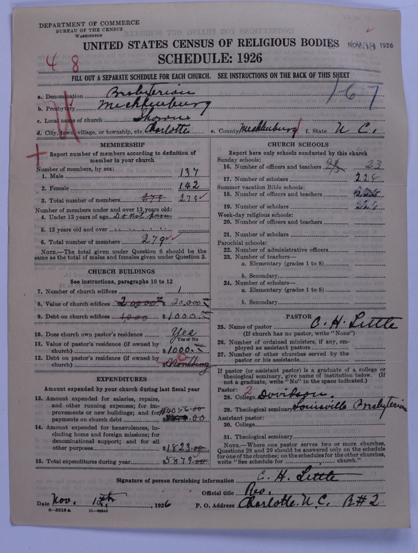 Scan of Presbyterian Church in the United States: 1058