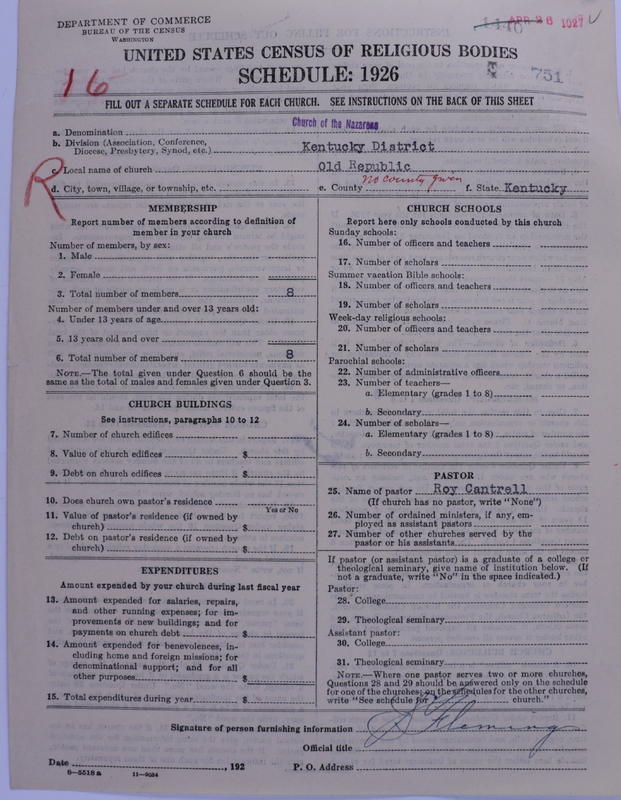 Scan of Church of the Nazarene: 751