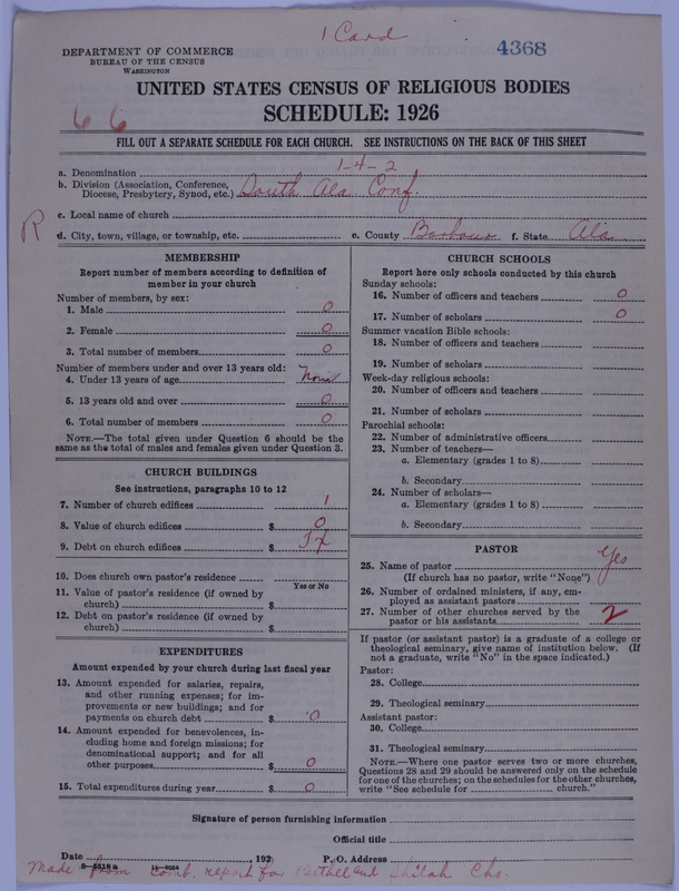 Scan of African Methodist Episcopal Church: 4368