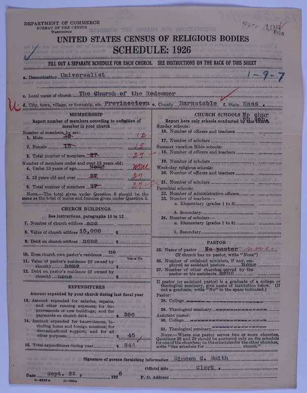 Scan of Universalist Church: 108