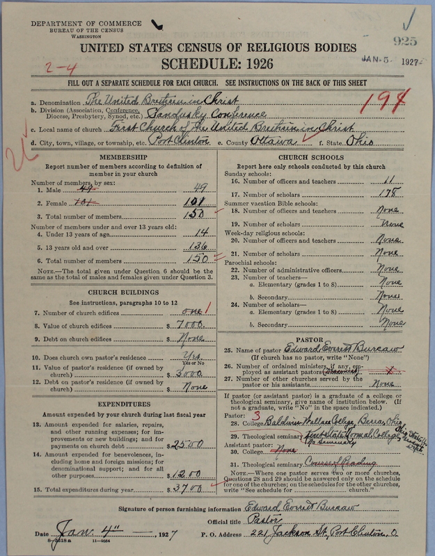 Scan of Church of the United Brethren in Christ: 925