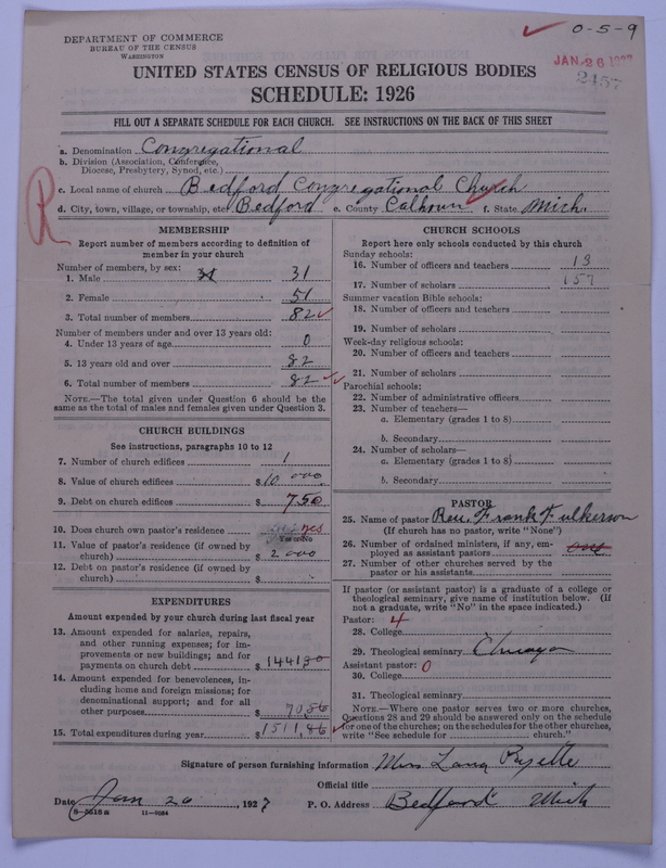 Scan of Congregational Churches: 2457